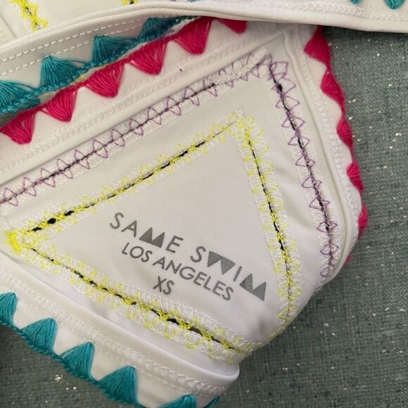 SAME Swim Bikini‎ Top White Papillon - Picture 3 of 6